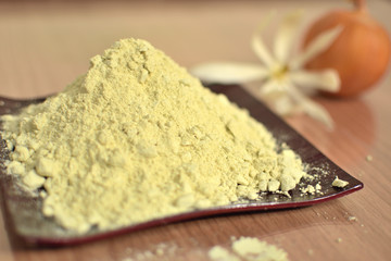 wasabi on the palette fresh wasabi powder