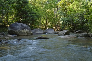 a scenic view of the river