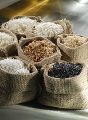Various rice types