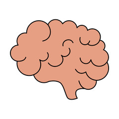brain storm isolated icon