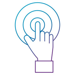 target with hand indexing