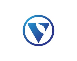 V Letter Logo Business Template