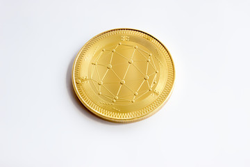 Crypto currency digital gold coin - qtum
