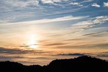 鳥海山　雲海