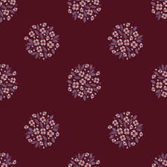 Seamless daisy flower pattern