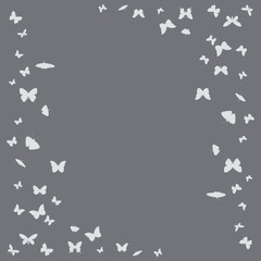 background with flying butterflies