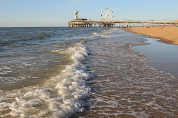 Nordseebrandung in Scheveningen