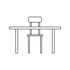 Icon of Table and chair