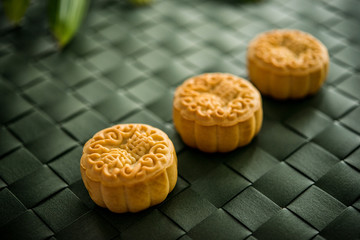 Traditional Mid-Autumn Festival Moon cakes