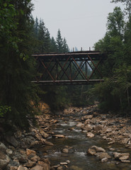 Railway bridge in Canada