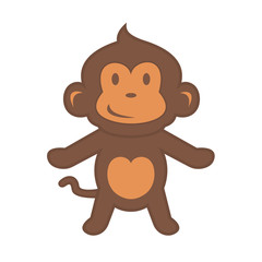 funny monkey cute doll