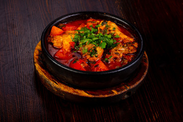 Georgian cuisine Chahohbili