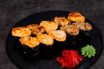 Japanese sushi set