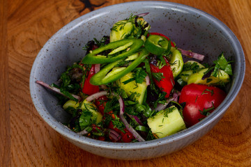 Georgian traditional salad