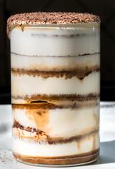Tiramisu Served in a Glass
