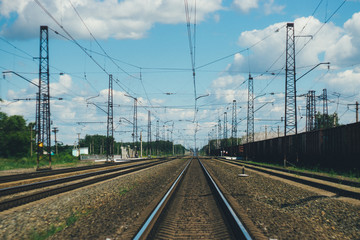 Fototapeta premium railway