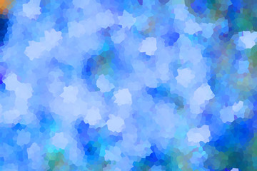 abstract vintage colorful bokeh