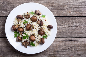 Traditional Italian risotto