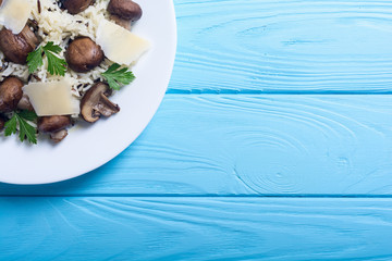 Traditional Italian risotto