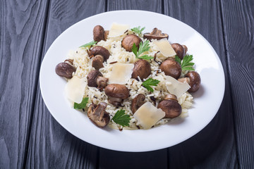 Traditional Italian risotto