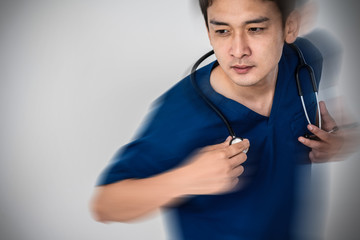 救急救命士、要請、急行