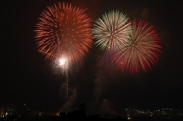 Fototapeta na wymiar 花火〜Fireworks 