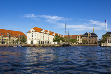 Fototapeta premium The capital city of Copenhagen Denmark 