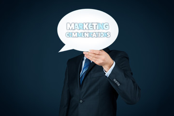 Marketing communications concept