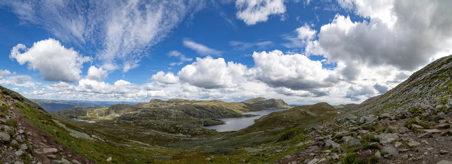 Lake in Hardanger Vidda National Park