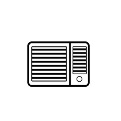Window air conditioner icon
