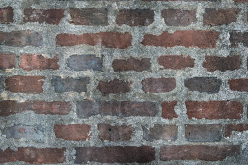 Bricks wall texture grunge background may use to interior designBackground old brick wall texture. Vintage.