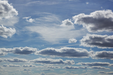 Obraz premium Une trouée dans les nuages.