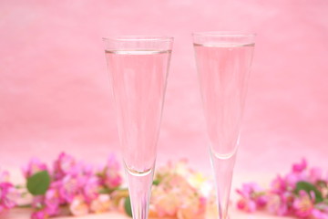 桜のシャンパン