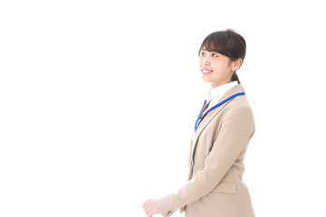 オフィスで働く女性