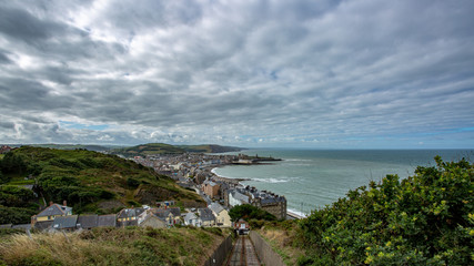 Obraz premium Aberystwyth train to Constitution Hill