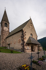 Fototapeta premium Church of St. Magdalena, South Tyrol.