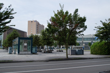 帯広駅の風景