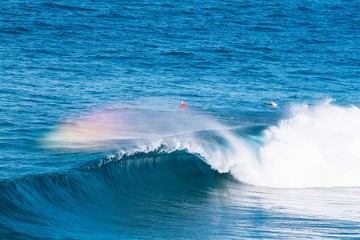 rainbow waves