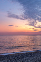 Sunset - seascapes - clouds