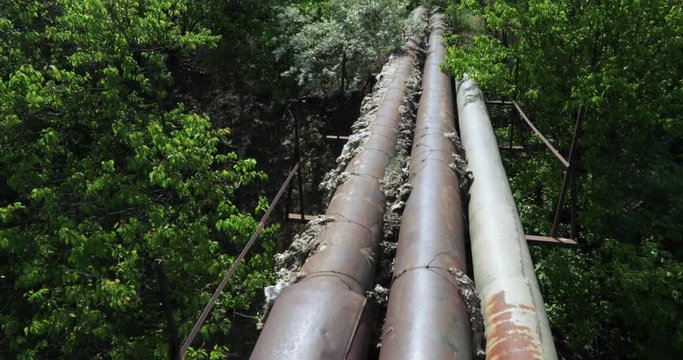 Channel for discharge of waste water