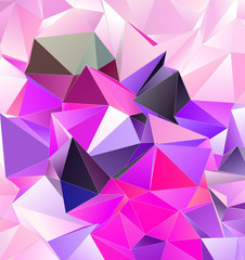 Fototapeta premium Triangular 3d, modern background