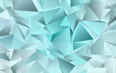 Obraz premium Abstract Low-Poly triangular modern background