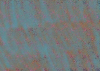 Blue chalk over brown heavy cardboard