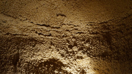 Scenery from inside of a cave