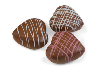 
Biscuit cake with glaze.