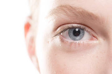 Woman eye close-up