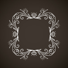 Vignette. Vector drawing