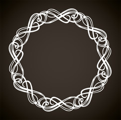 Vignette. Vector drawing