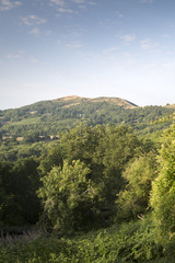 Fototapeta na wymiar View of Malvern Hills, England