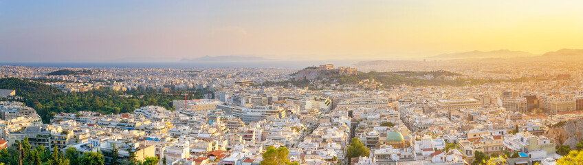 Cityscape of beautiful Athens - Greece